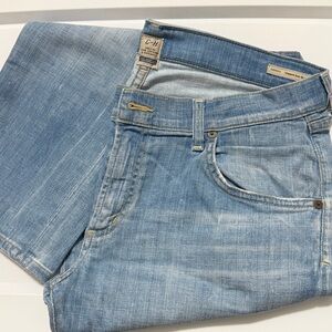 $25 🛍️ Citizen of Humanity Cropped Lose Fit Light Blue Women's Jeans Size 30